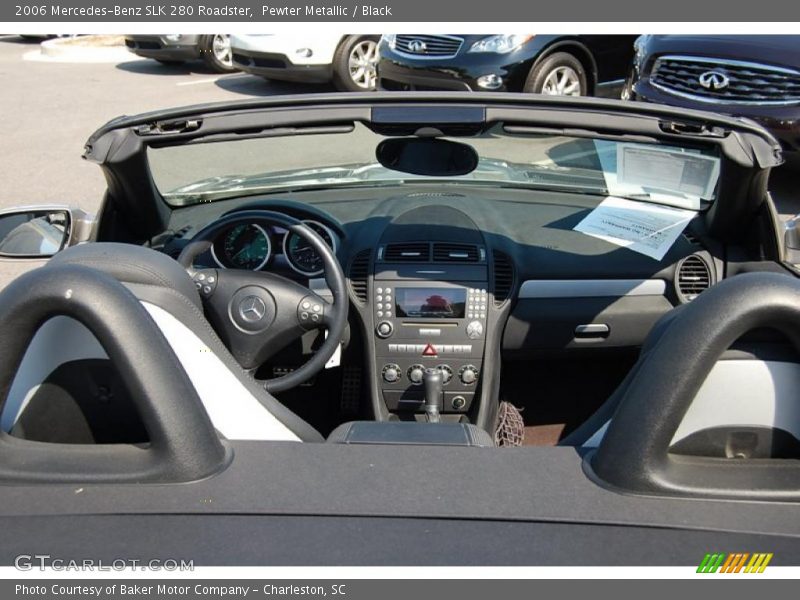 Pewter Metallic / Black 2006 Mercedes-Benz SLK 280 Roadster