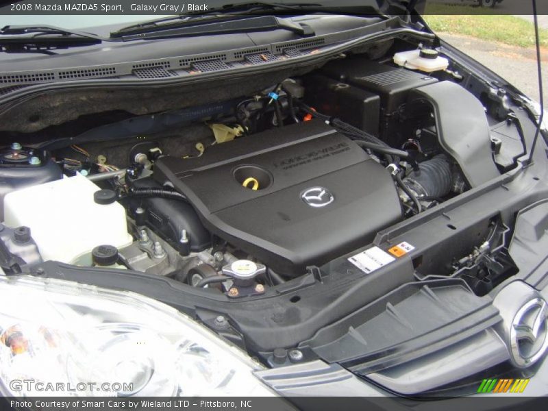 Galaxy Gray / Black 2008 Mazda MAZDA5 Sport