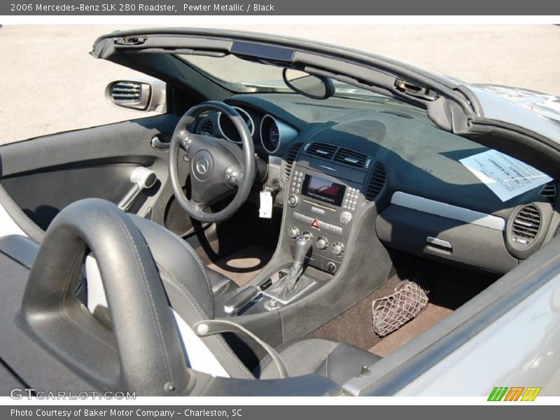 Pewter Metallic / Black 2006 Mercedes-Benz SLK 280 Roadster