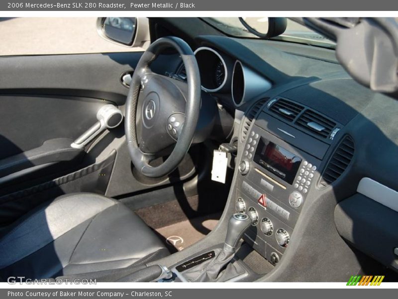 Pewter Metallic / Black 2006 Mercedes-Benz SLK 280 Roadster