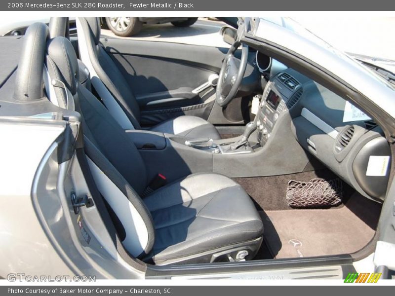 Pewter Metallic / Black 2006 Mercedes-Benz SLK 280 Roadster