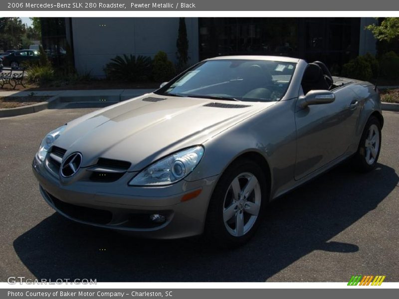 Pewter Metallic / Black 2006 Mercedes-Benz SLK 280 Roadster