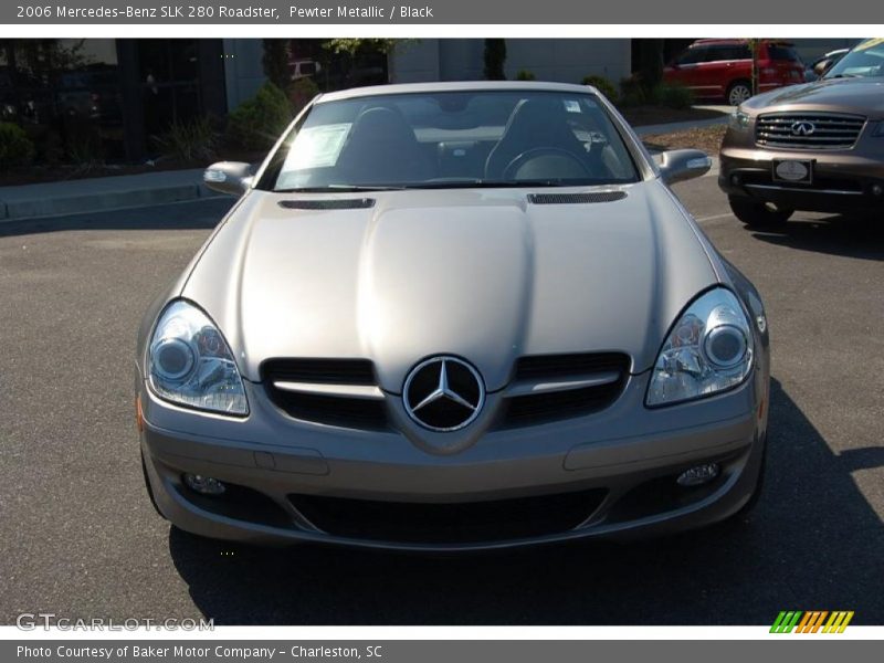 Pewter Metallic / Black 2006 Mercedes-Benz SLK 280 Roadster
