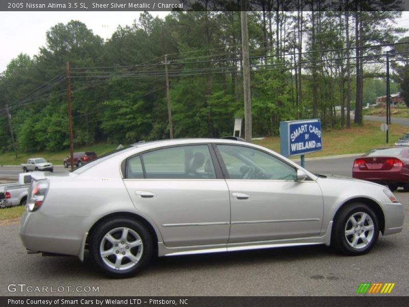 Sheer Silver Metallic / Charcoal 2005 Nissan Altima 3.5 SL