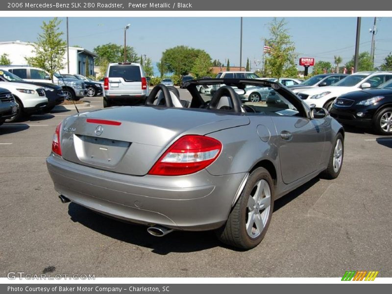 Pewter Metallic / Black 2006 Mercedes-Benz SLK 280 Roadster