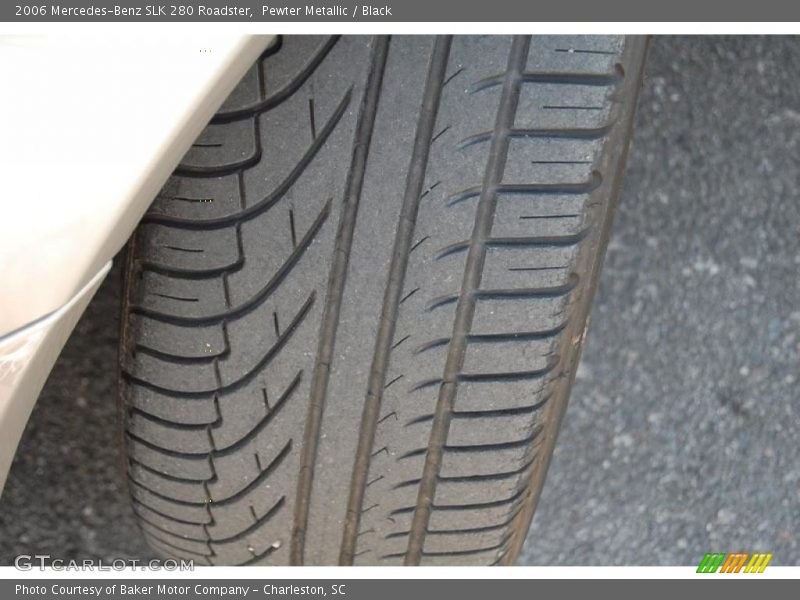 Pewter Metallic / Black 2006 Mercedes-Benz SLK 280 Roadster