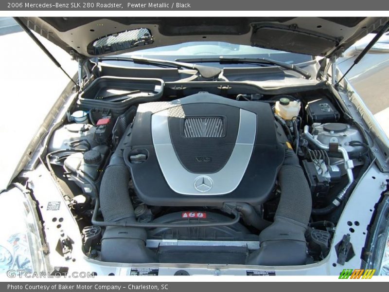 Pewter Metallic / Black 2006 Mercedes-Benz SLK 280 Roadster