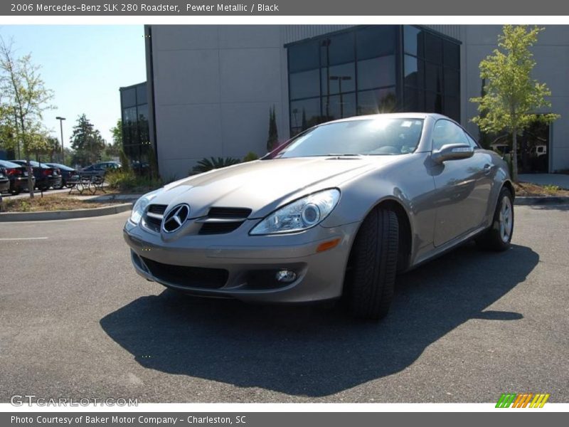 Pewter Metallic / Black 2006 Mercedes-Benz SLK 280 Roadster