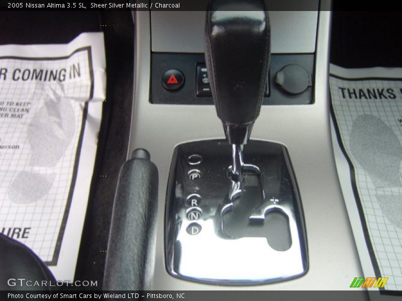 Sheer Silver Metallic / Charcoal 2005 Nissan Altima 3.5 SL