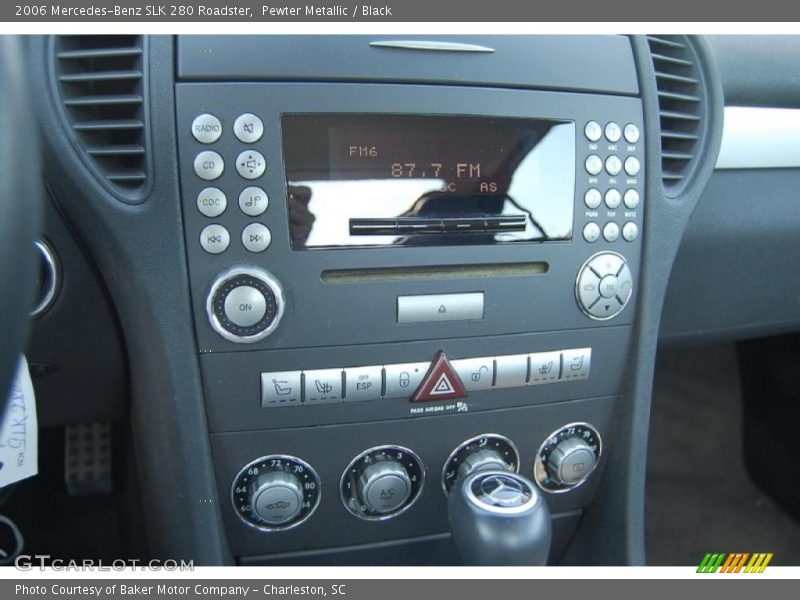 Pewter Metallic / Black 2006 Mercedes-Benz SLK 280 Roadster