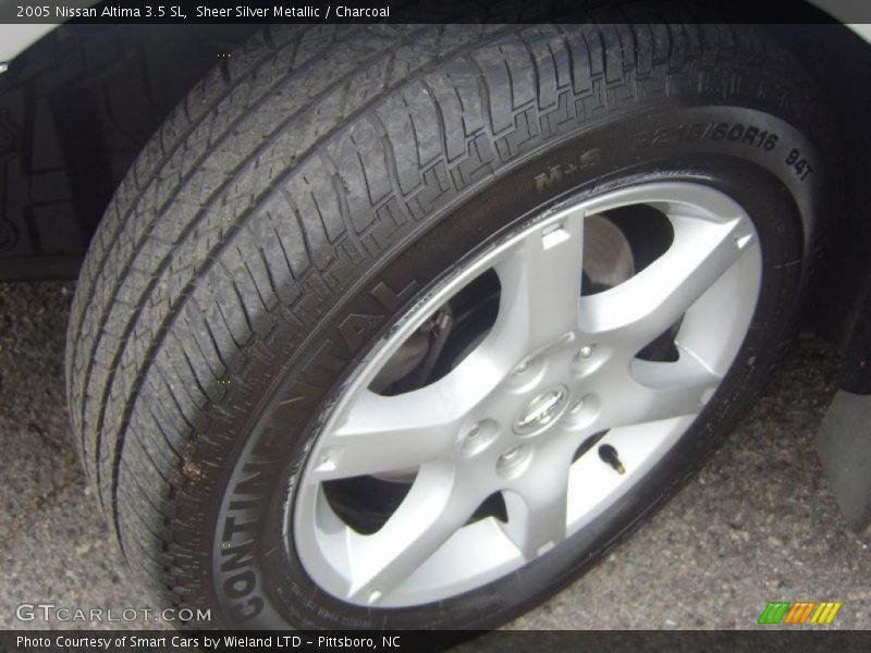 Sheer Silver Metallic / Charcoal 2005 Nissan Altima 3.5 SL