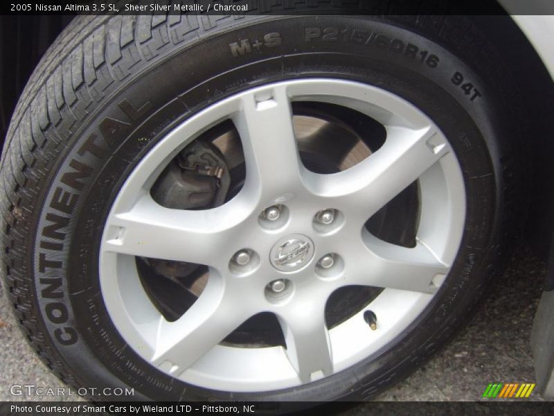 Sheer Silver Metallic / Charcoal 2005 Nissan Altima 3.5 SL