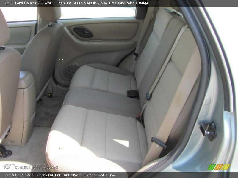 Titanium Green Metallic / Medium/Dark Pebble Beige 2005 Ford Escape XLS 4WD