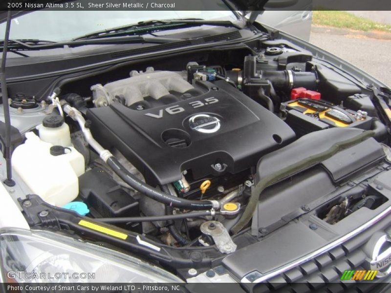 Sheer Silver Metallic / Charcoal 2005 Nissan Altima 3.5 SL