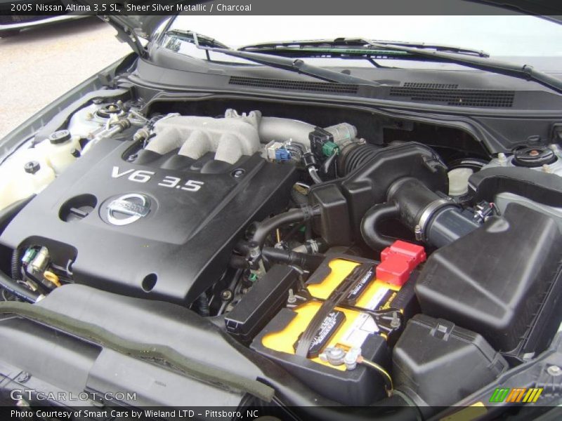 Sheer Silver Metallic / Charcoal 2005 Nissan Altima 3.5 SL