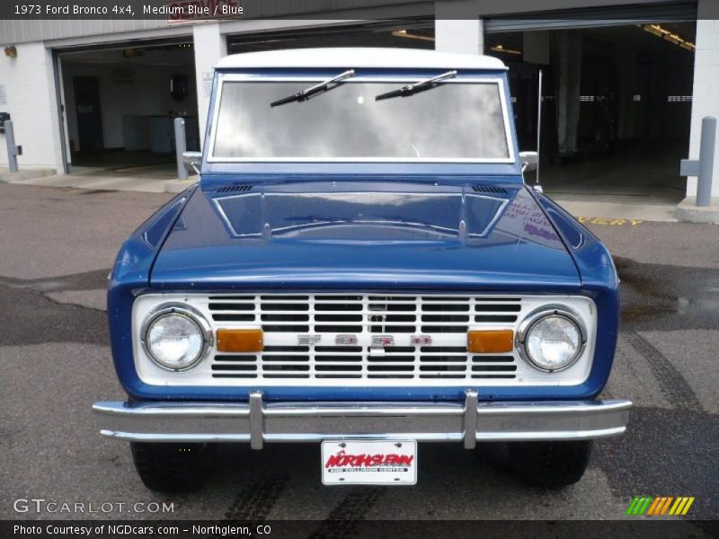 Medium Blue / Blue 1973 Ford Bronco 4x4