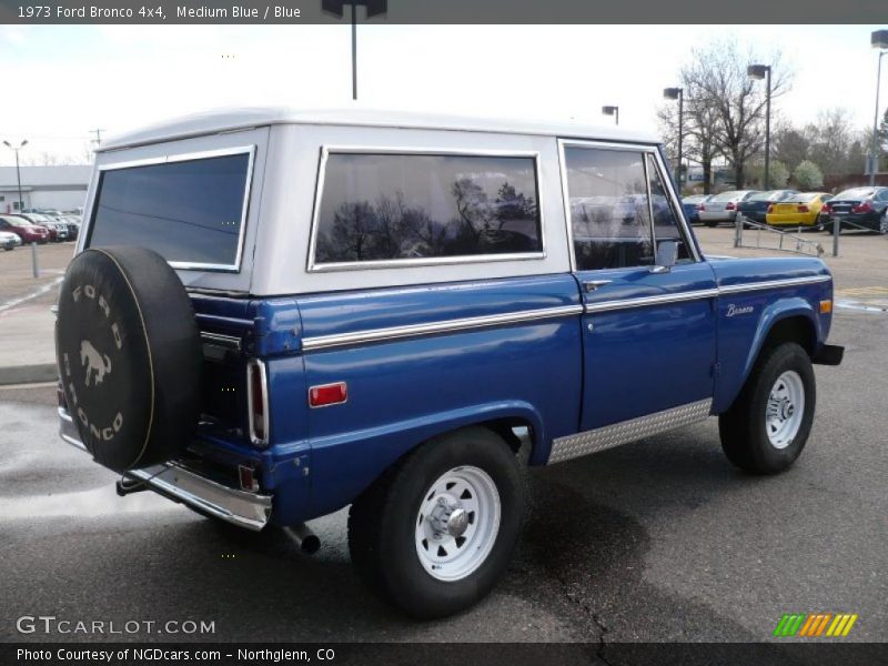 Medium Blue / Blue 1973 Ford Bronco 4x4