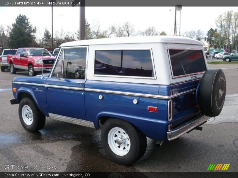 Medium Blue / Blue 1973 Ford Bronco 4x4