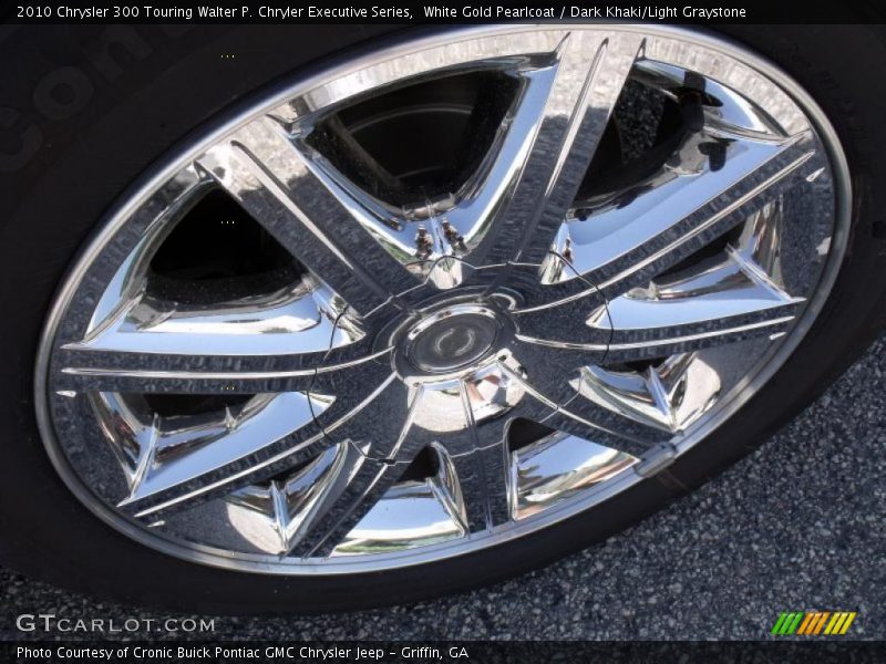 White Gold Pearlcoat / Dark Khaki/Light Graystone 2010 Chrysler 300 Touring Walter P. Chryler Executive Series