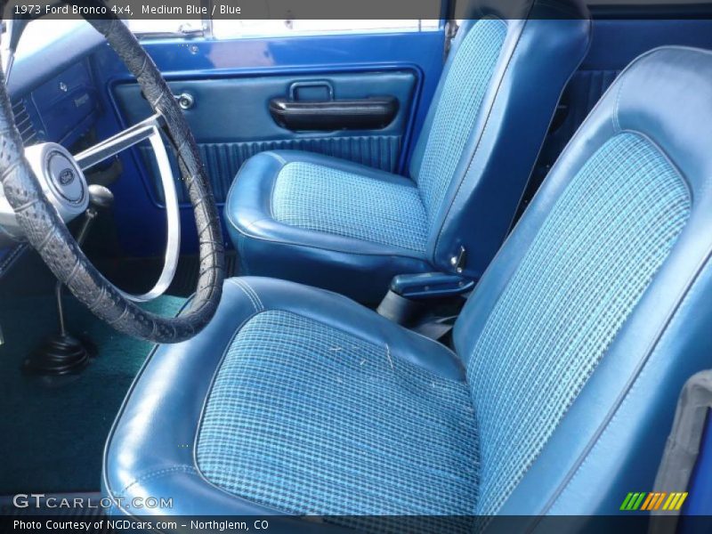 Medium Blue / Blue 1973 Ford Bronco 4x4