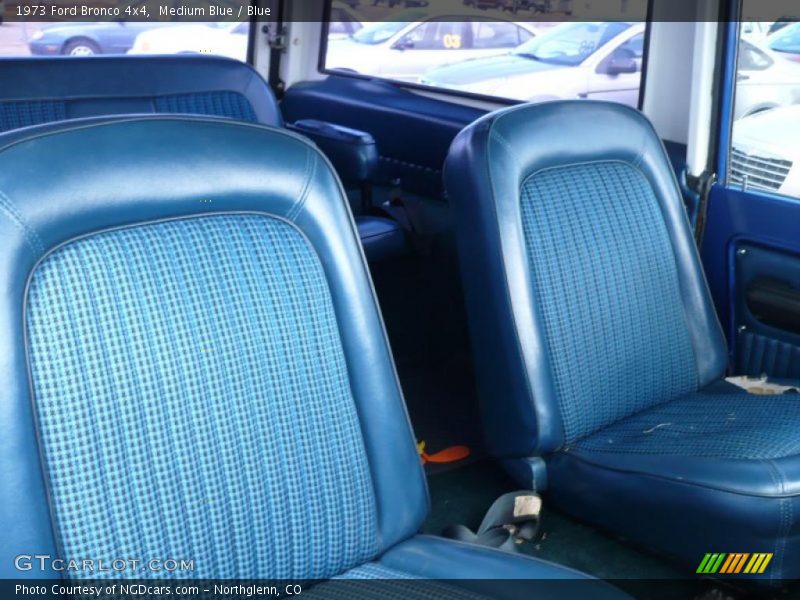 Medium Blue / Blue 1973 Ford Bronco 4x4