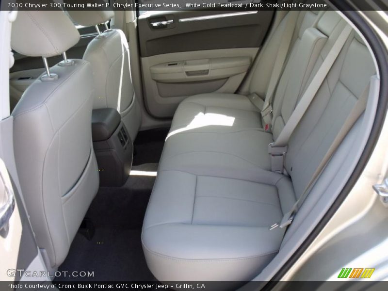 White Gold Pearlcoat / Dark Khaki/Light Graystone 2010 Chrysler 300 Touring Walter P. Chryler Executive Series