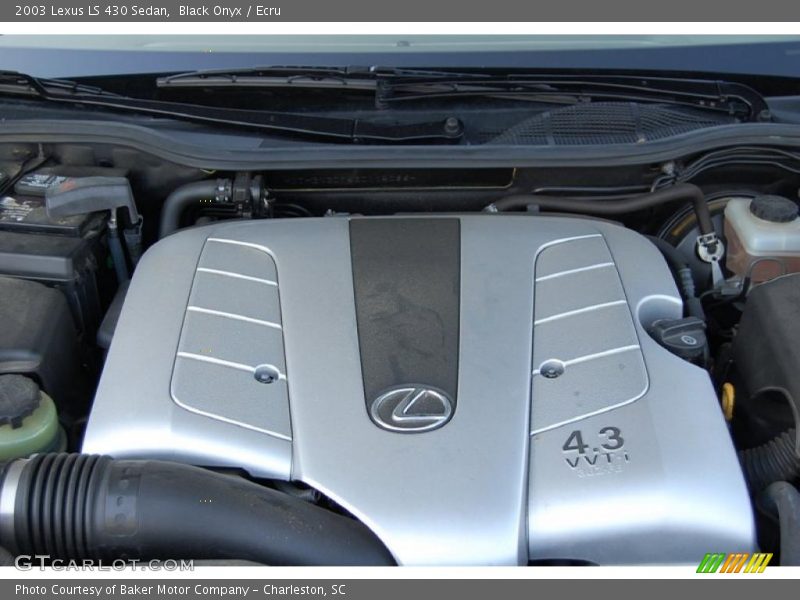 Black Onyx / Ecru 2003 Lexus LS 430 Sedan