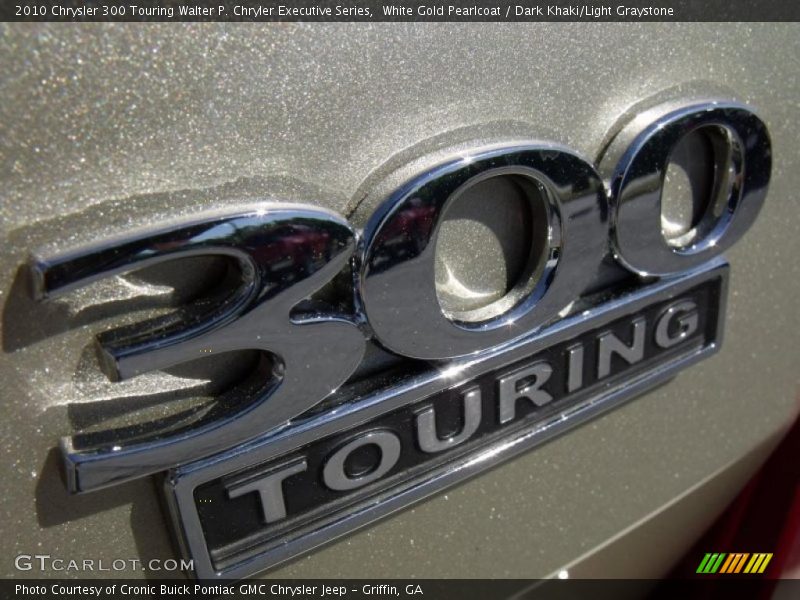 White Gold Pearlcoat / Dark Khaki/Light Graystone 2010 Chrysler 300 Touring Walter P. Chryler Executive Series