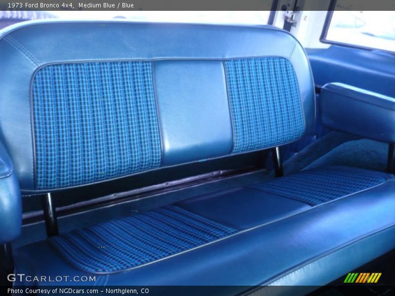 Medium Blue / Blue 1973 Ford Bronco 4x4