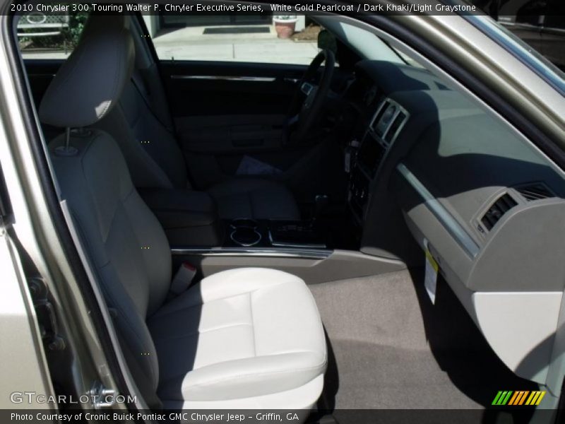 White Gold Pearlcoat / Dark Khaki/Light Graystone 2010 Chrysler 300 Touring Walter P. Chryler Executive Series