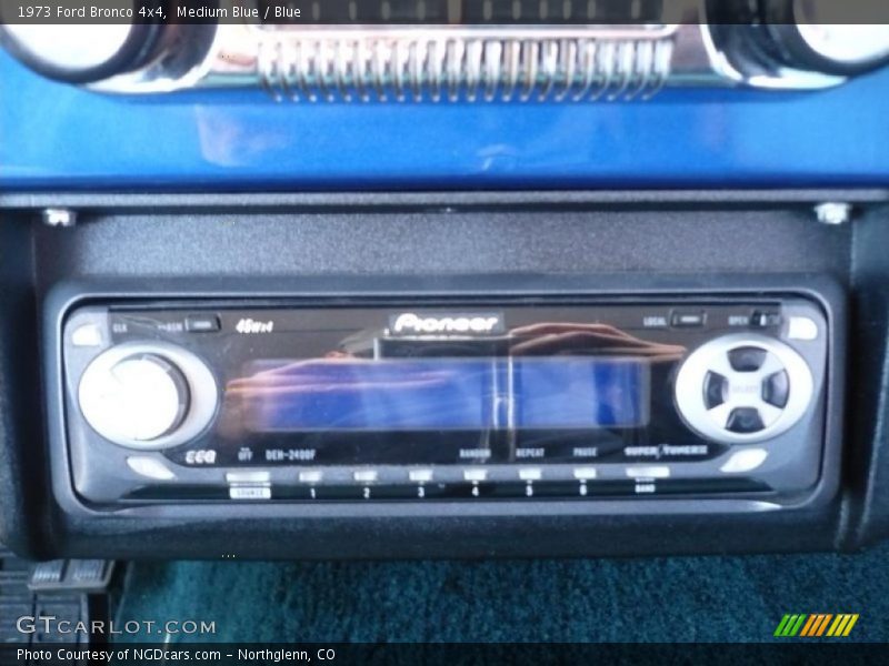 Medium Blue / Blue 1973 Ford Bronco 4x4