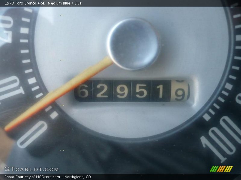Medium Blue / Blue 1973 Ford Bronco 4x4