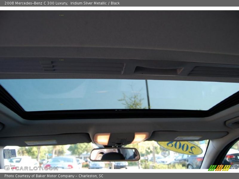 Iridium Silver Metallic / Black 2008 Mercedes-Benz C 300 Luxury
