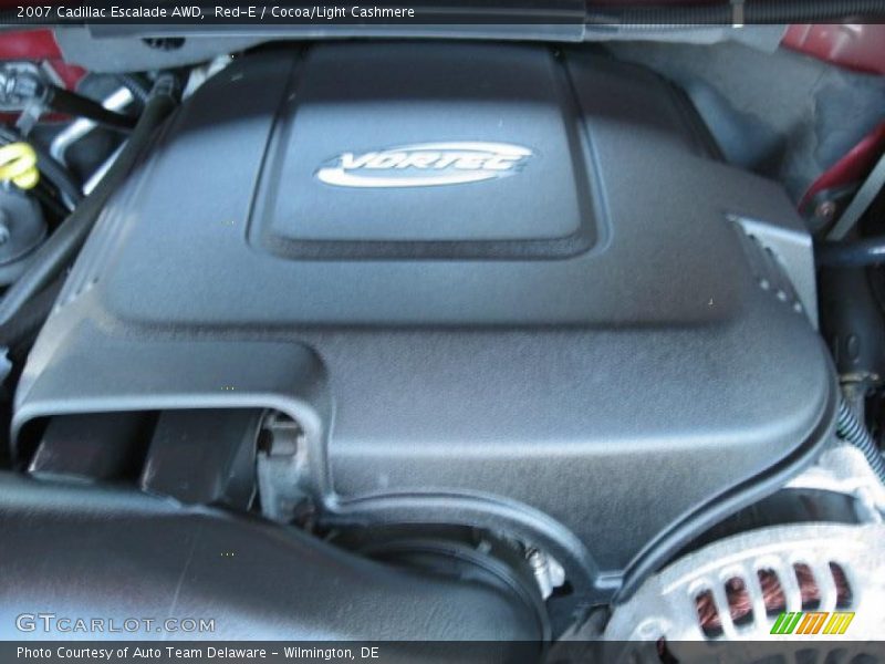 Red-E / Cocoa/Light Cashmere 2007 Cadillac Escalade AWD