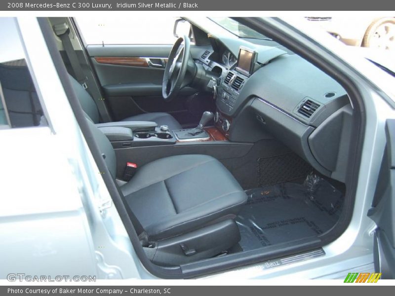 Iridium Silver Metallic / Black 2008 Mercedes-Benz C 300 Luxury