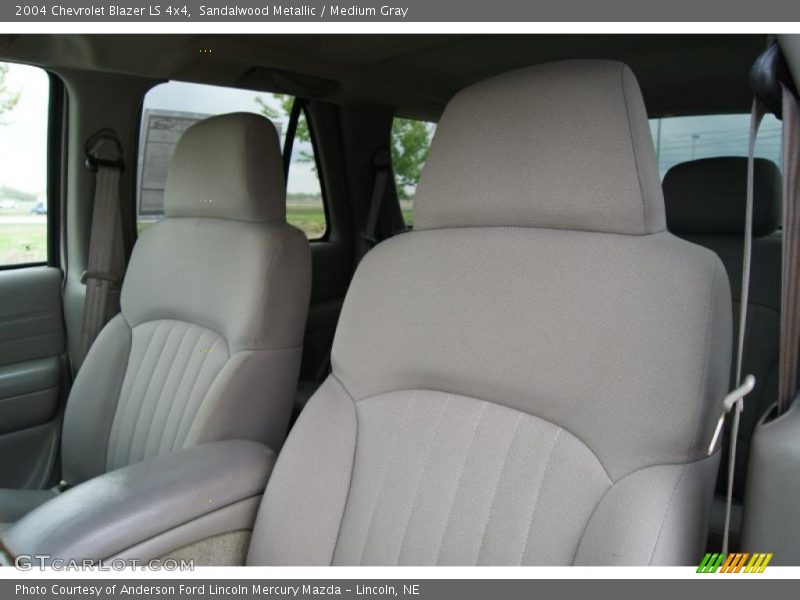 Sandalwood Metallic / Medium Gray 2004 Chevrolet Blazer LS 4x4
