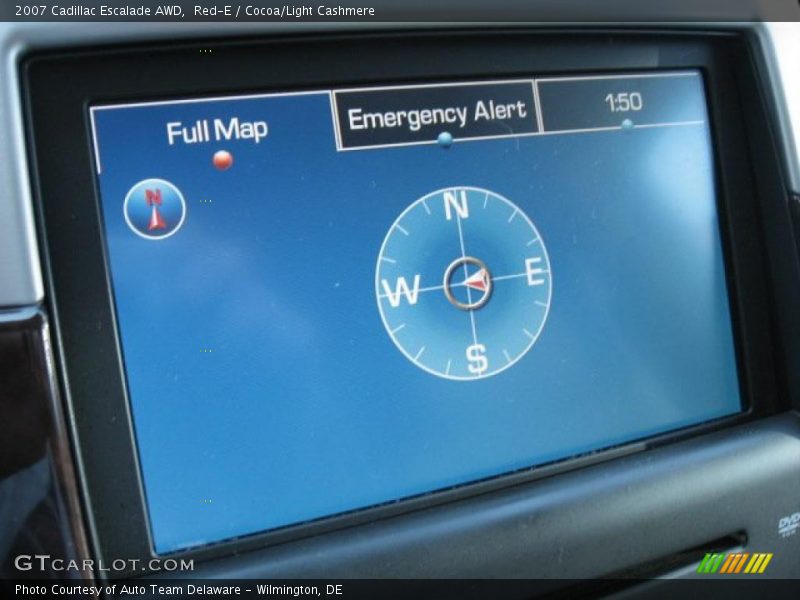 Red-E / Cocoa/Light Cashmere 2007 Cadillac Escalade AWD