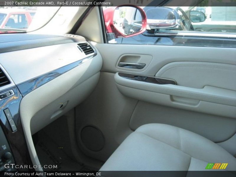Red-E / Cocoa/Light Cashmere 2007 Cadillac Escalade AWD