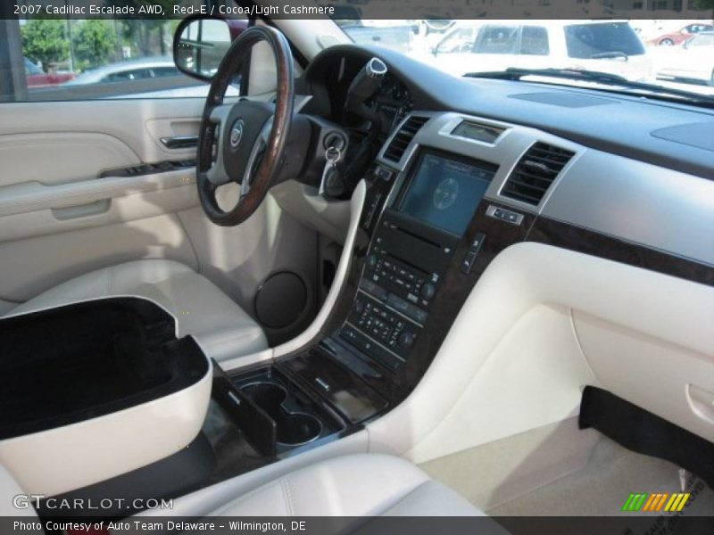 Red-E / Cocoa/Light Cashmere 2007 Cadillac Escalade AWD