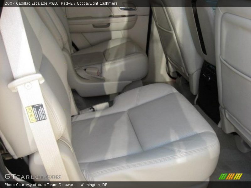 Red-E / Cocoa/Light Cashmere 2007 Cadillac Escalade AWD