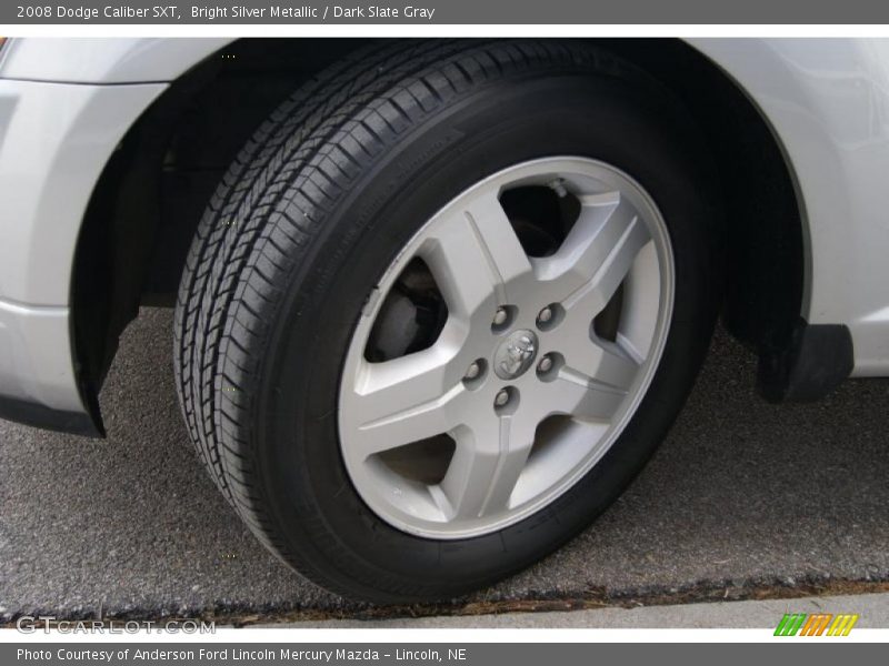 Bright Silver Metallic / Dark Slate Gray 2008 Dodge Caliber SXT