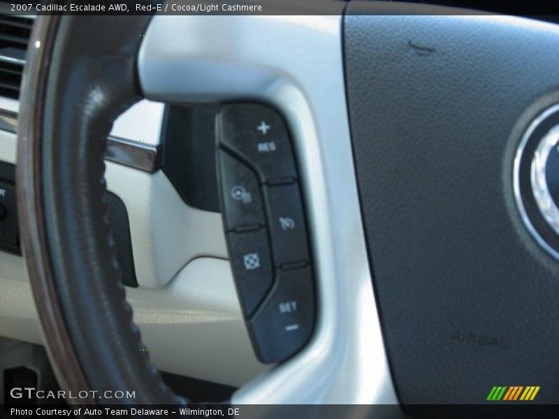 Red-E / Cocoa/Light Cashmere 2007 Cadillac Escalade AWD