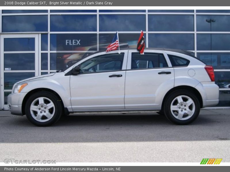 Bright Silver Metallic / Dark Slate Gray 2008 Dodge Caliber SXT