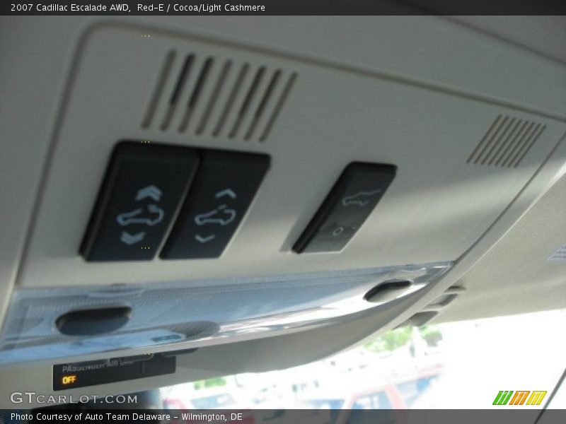 Red-E / Cocoa/Light Cashmere 2007 Cadillac Escalade AWD