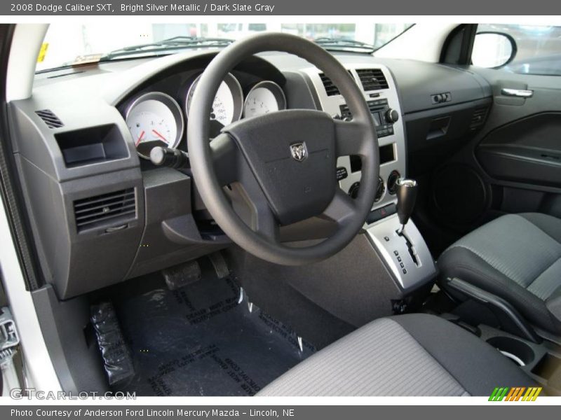 Bright Silver Metallic / Dark Slate Gray 2008 Dodge Caliber SXT