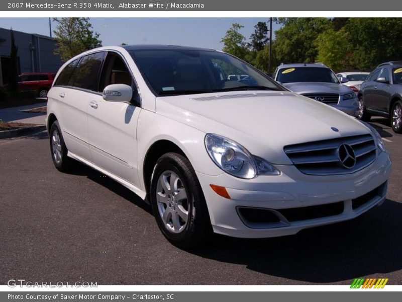 Alabaster White / Macadamia 2007 Mercedes-Benz R 350 4Matic