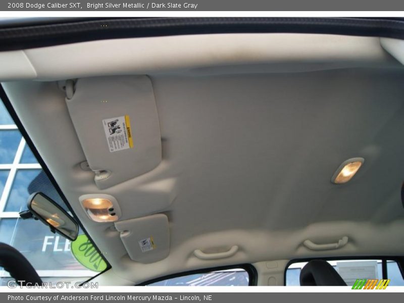 Bright Silver Metallic / Dark Slate Gray 2008 Dodge Caliber SXT