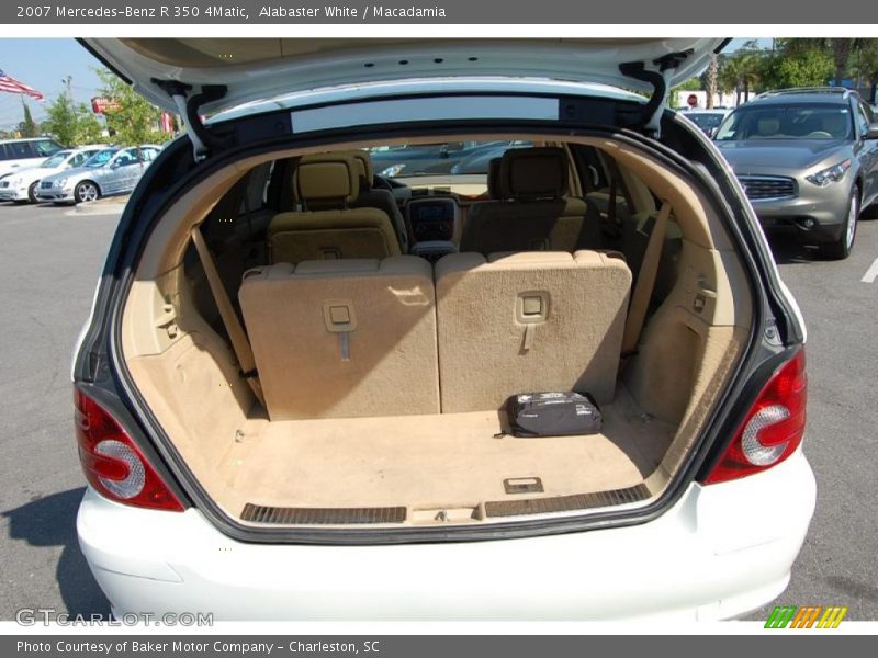 Alabaster White / Macadamia 2007 Mercedes-Benz R 350 4Matic