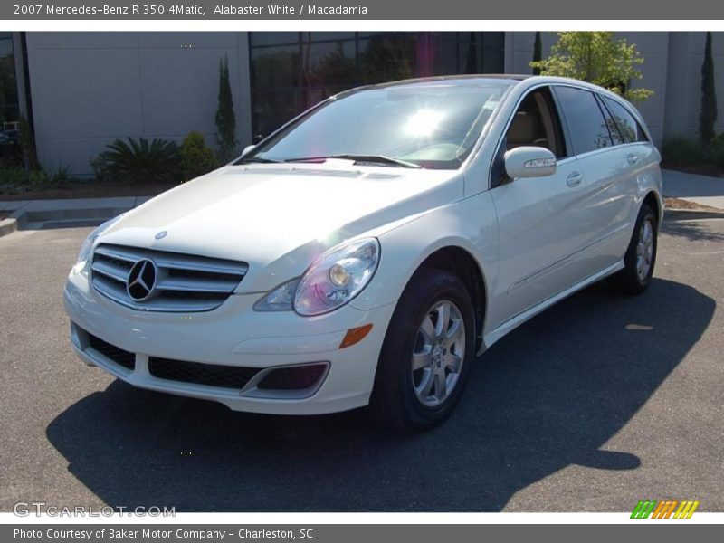 Alabaster White / Macadamia 2007 Mercedes-Benz R 350 4Matic