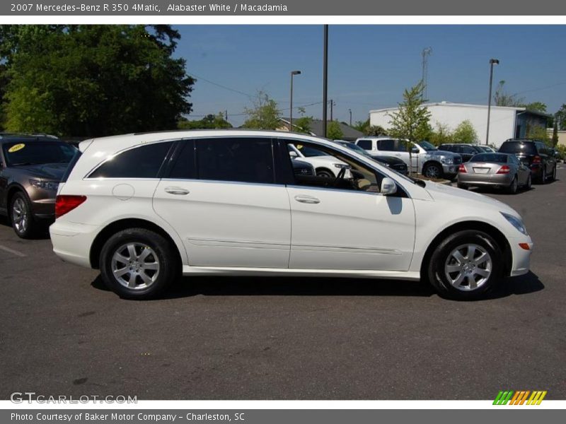 Alabaster White / Macadamia 2007 Mercedes-Benz R 350 4Matic